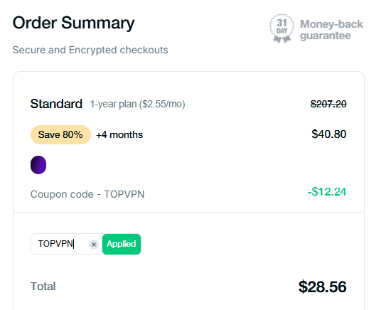 Save extra 30% off on Purevpn 1 Year plan